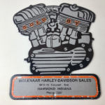 Vintage Harley Davidson Motorcycles Sign – USA Engine Repair Service Gas Sign - Image 12