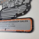 Vintage Harley Davidson Motorcycles Sign – USA Engine Repair Service Gas Sign - Image 10
