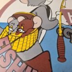 Vintage Heddon Fishing Lures Sign – Fish Tackle Gas Advertisement Porcelain Sign - Image 4