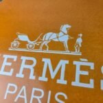 Vintage Hermes Sign – Luxury Fashion Porcelain Store Display Gas Pump Sign - Image 3