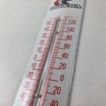 Vintage Honda Automobiles Sign – Service Gas Pump Sign on Porcelain Thermometer - Image 13