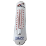 Vintage Honda Automobiles Sign – Service Gas Pump Sign on Porcelain Thermometer