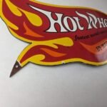 Vintage Hot Wheels Porcelain Sign – American Die Cast Cars Gas Pump Sign - Image 11