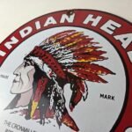 Vintage Indian Head Beer Sign – Adult Beverage Lager Brewing Porcelain Sign - Image 12