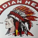 Vintage Indian Head Beer Sign – Adult Beverage Lager Brewing Porcelain Sign - Image 3