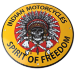 Vintage Indian Motorcycles Sign – Gas Pump Service Station Porcelain Sign - Image 2