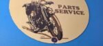 Vintage Indian Motorcycles Sign – Porcelain Gas Pump Parts & Service Sign - Image 7