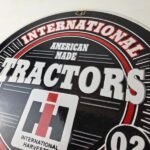 Vintage International Harvester Sign – Porcelain Farmall Advertisement Gas Sign - Image 12