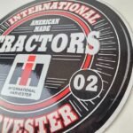 Vintage International Harvester Sign – Porcelain Farmall Advertisement Gas Sign - Image 13