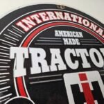 Vintage International Harvester Sign – Porcelain Farmall Advertisement Gas Sign - Image 5