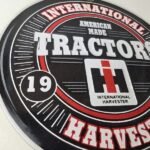 Vintage International Harvester Sign – Porcelain Farmall Advertisement Gas Sign - Image 6