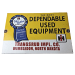 Vintage International Harvester Sign – Tractors Truck Service Gas Porcelain Sign