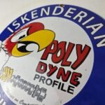 Vintage Iskenderian Racing Cams Porcelain Sign – Mod Rod Auto Gas Pump Shop Sign - Image 12