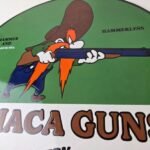 Vintage Ithaca Guns Hunter Porcelain Signs – Hammerless Every Gun Warranted Sign - Image 3