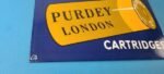 Vintage James Purdey Sign – Hunting Firearm Makers Shot Gun Gas Porcelain Sign - Image 7