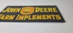 Vintage John Deere Porcelain Sign – Farm Implements Tractor Gas Pump Sign - Image 11