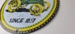 Vintage John Deere Sign – Farm Implements Advertising Gas Porcelain Sign - Image 10