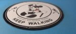 Vintage Johnnie Walker Sign – Adult Beverage Tuxedo Mickey Porcelain Gas Sign - Image 12