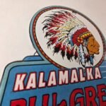 Vintage Kalamalka Gasoline Sign – Gas Service Station Pump Porcelain Sign - Image 5