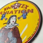 Vintage Kanotex Sign – Aviation Gas Pump Service Automobile Motor Sign - Image 12