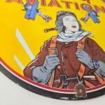 Vintage Kanotex Sign – Aviation Gas Pump Service Automobile Motor Sign - Image 10