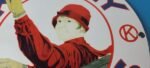 Vintage Kelly Tires Sign – Porcelain Gas Service Garage Shop Advertising Sign - Image 3