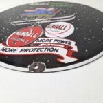 Vintage Kendall Motor Oil Sign – Skiing Winter Sport Ad Gas Porcelain Sign - Image 10