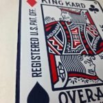 Vintage King Kard Overalls Sign – Playing Card Advertisement Gas Porcelain Sign - Image 6
