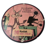 Vintage Kodak Camera Sign – Photos Film Gas Pump Porcelain Sign