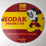 Vintage Kodak Camera Sign – Photos Manufacturer Mickey Gas Pump Porcelain Sign - Image 15