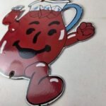 Vintage Kool Aid Sign – Fruit Beverage Mix Powder Piggly Porcelain Gas Pump Sign - Image 13