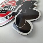 Vintage Large Chevrolet Sign – Felix the Cat Advertisement Gas Porcelain Sign - Image 13