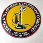 Vintage Lincoln Telephones Sign – Telegraph Phone Gas Porcelain Sign - Image 15