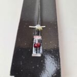 Vintage Lion Gas Sign – Service Station Pump Ad Sign on Porcelain Thermometer - Image 8