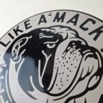 Vintage Mack Trucks Sign – Diesel Bulldog Auto Gas Pump Porcelain Sign - Image 12