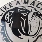 Vintage Mack Trucks Sign – Diesel Bulldog Auto Gas Pump Porcelain Sign - Image 3