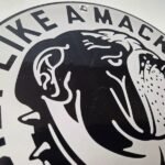 Vintage Mack Trucks Sign – Diesel Bulldog Auto Gas Pump Porcelain Sign - Image 5