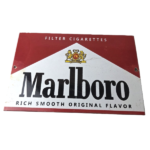 Vintage Marlboro Cigarette Sign – Porcelain Tobacco Gas Pump Store Sign