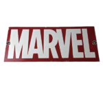 Vintage Marvel Comics Sign – Gas Pump Movie Production Set Wall Theater Sign - Image 2