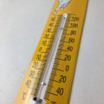 Vintage Michelin Bibendum Sign – Gas Auto Tires Sign on Porcelain Thermometer - Image 13