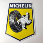 Vintage Michelin Tires Bibendum Sign – Gas Pump Advertising Service Sign - Image 3