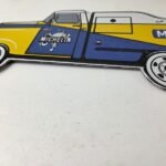 Vintage Michelin Tires Bibendum Sign – Gas Pump Automobile Sales & Service Sign - Image 10