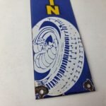 Vintage Michelin Tires Bibendum Sign – Gas Pump Service Sales Garage Wall Sign - Image 11