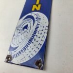 Vintage Michelin Tires Bibendum Sign – Gas Pump Service Sales Garage Wall Sign - Image 14
