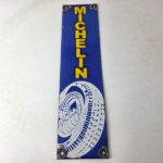 Vintage Michelin Tires Bibendum Sign – Gas Pump Service Sales Garage Wall Sign - Image 15