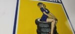 Vintage Michelin Tires Sign – Gas Oil Pump Chevron Service Sign - Image 7