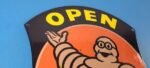 Vintage Michelin Tires Sign – Large Gas Auto Motorcycle Service Sign - Image 5