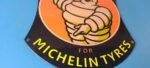 Vintage Michelin Tires Sign – Large Gas Auto Motorcycle Service Sign - Image 7