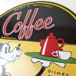 Vintage Mickeys Coffee Sign – Disney Blend Goofy Advertising Sign - Image 12