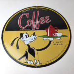 Vintage Mickeys Coffee Sign – Disney Blend Goofy Advertising Sign - Image 15